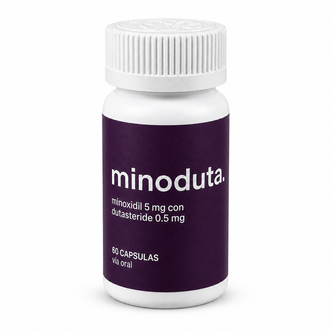 Minoduta | Minoxidil 5 mg + Dutasteride 0.5 mg | 60 cápsulas