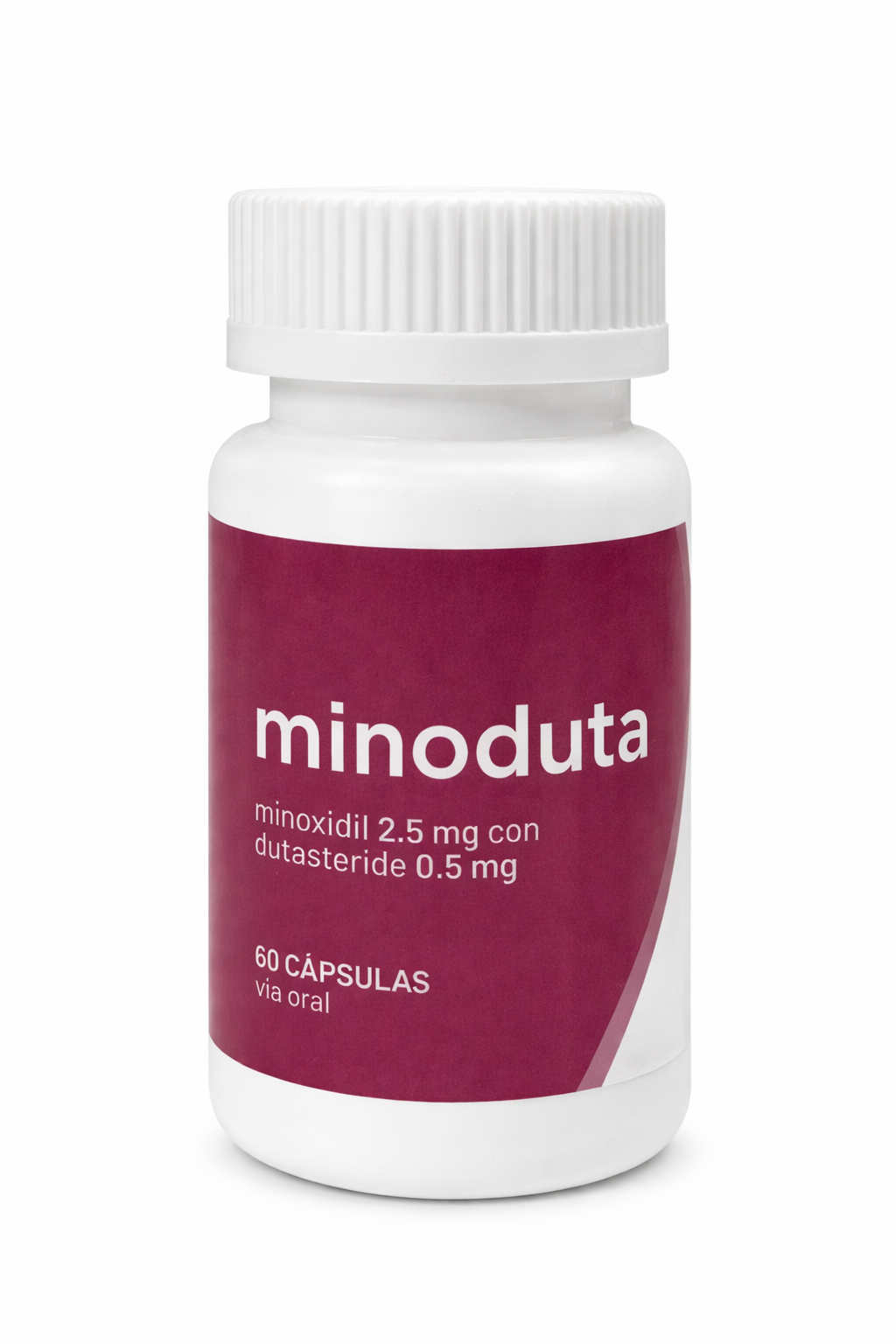 Minoduta | Minoxidil 2.5 mg + Dutasteride 0.5 mg | 60 cápsulas